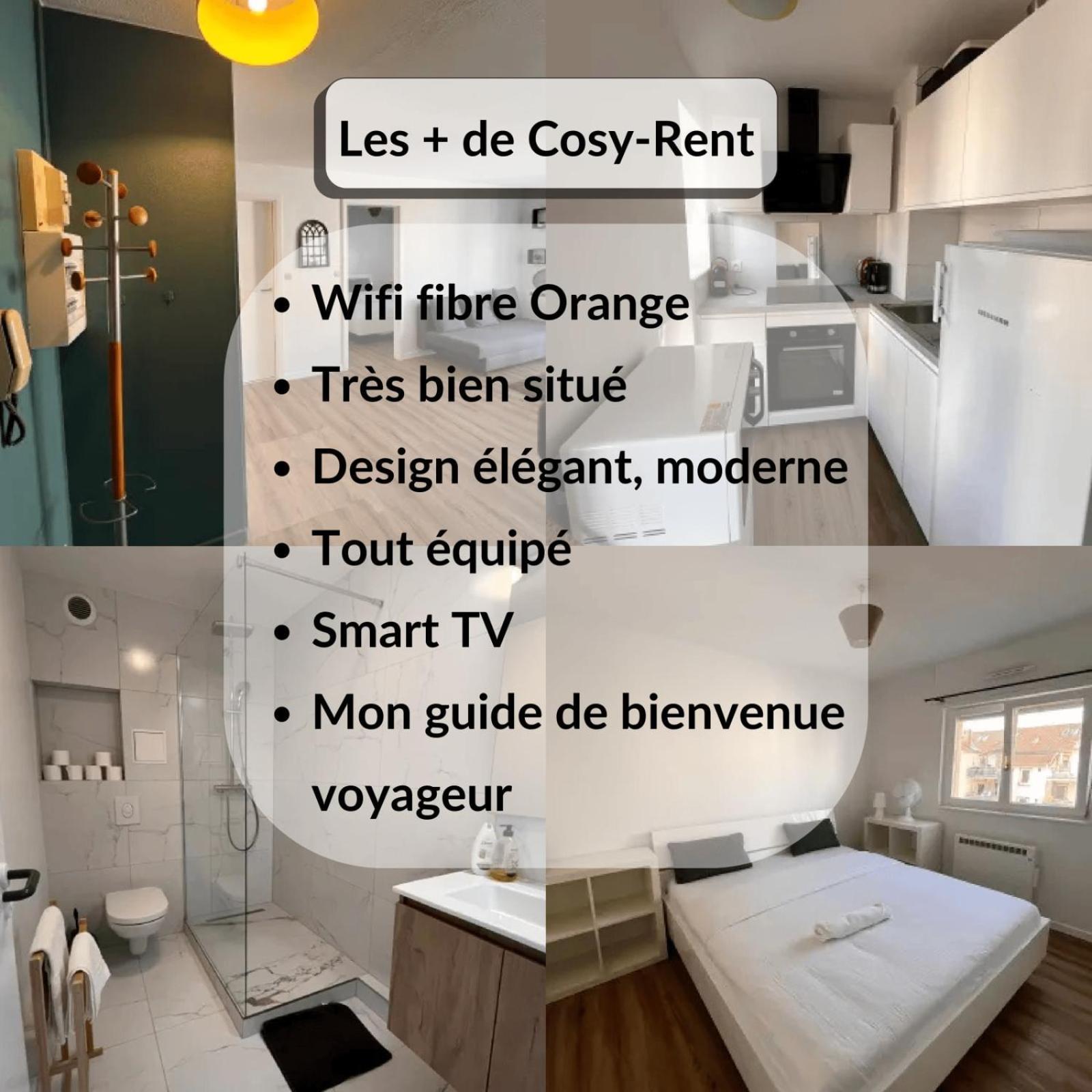Cosy Rent Appartement Strasbourg Neudorf Menagerie Tv - Wifi Eksteriør billede